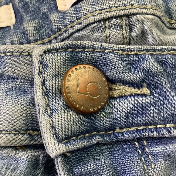 Lauren Conrad Womens Boy Cut Skinny Jeans - Waist 29" Inseam 24.5" - Picture 3 of 16